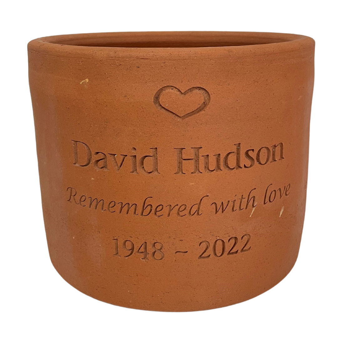 Plant Pot Living Memorial - Round