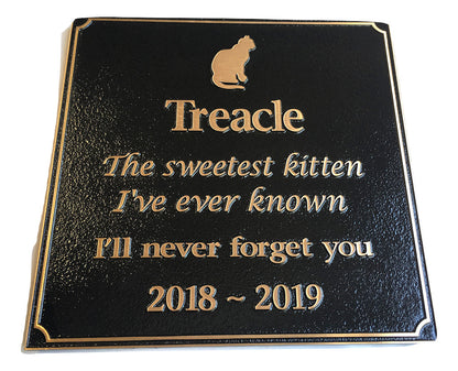 Bronze Plaque - 30 x 30cm