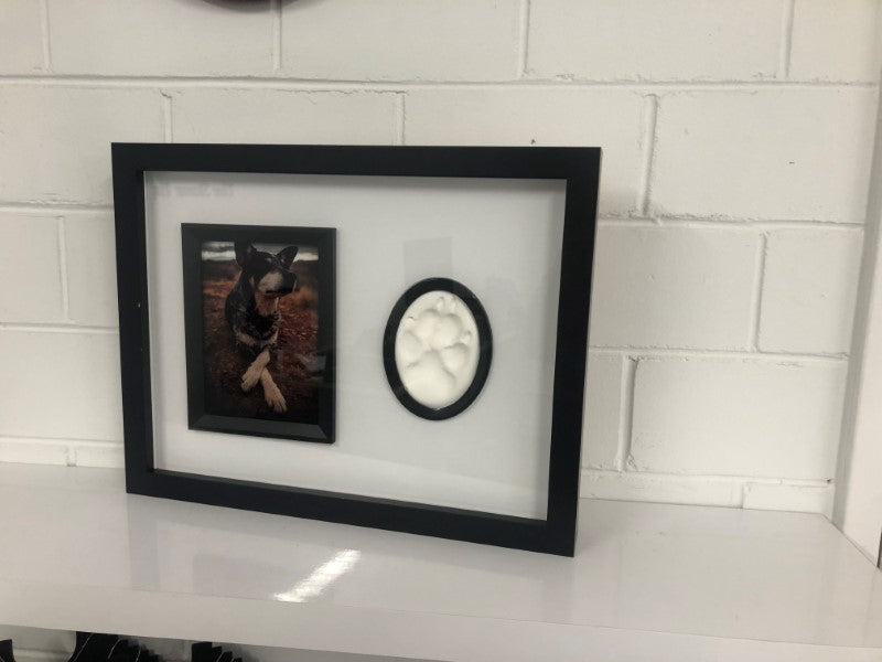 Lasting Impression Pet Memorial Frame - Single Clay