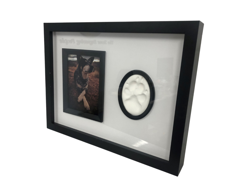 Lasting Impression Pet Memorial Frame - Single Clay