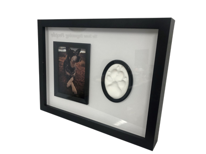 Lasting Impression Pet Memorial Frame - Single Clay