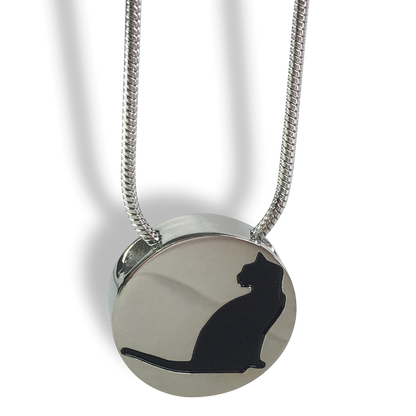 Cremation Jewellery - Cat Silhouette