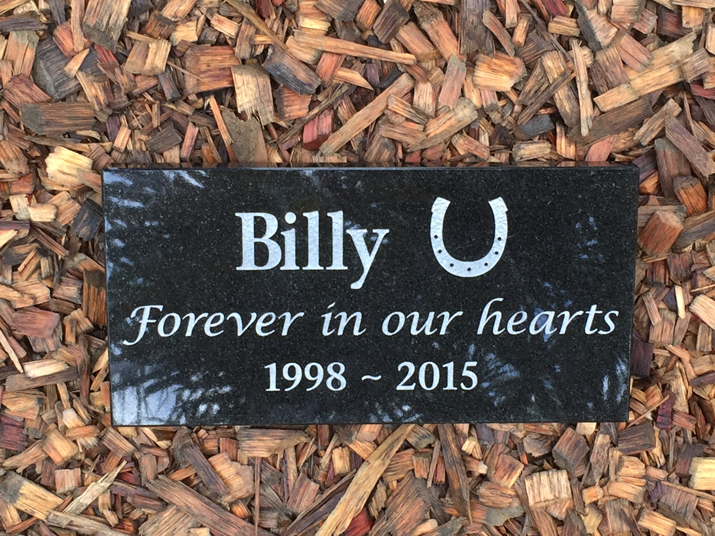 Granite Pet Memorial Plaque - Small