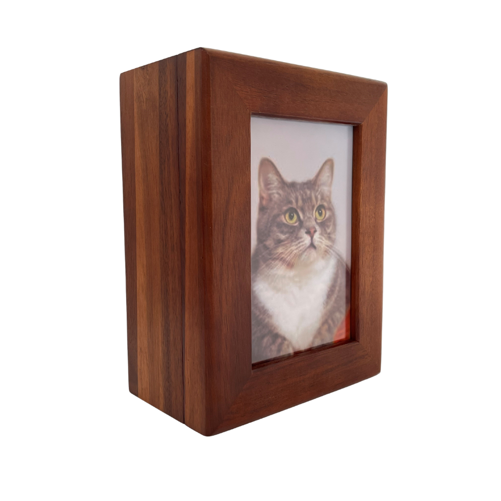 Timber Pet Urn Photo Box – Memorial Products Direct