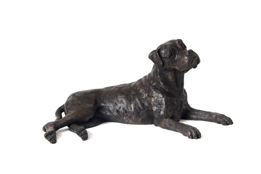 Pet Urn  - Boxer Figurine Pet Urn