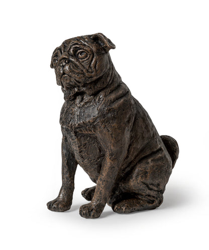 Dog Urn - Pug Figurine Pet Urn