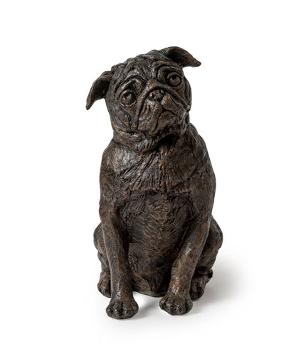 Dog Urn - Pug Figurine Pet Urn