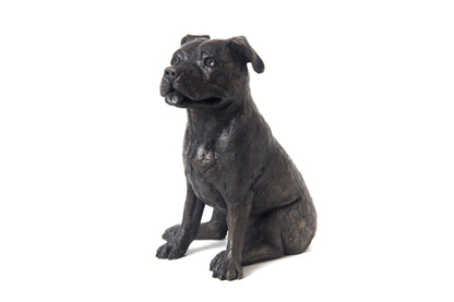 Pet Urn - Staffordshire Bull Terrier (Staffy) Figurine Pet Urn