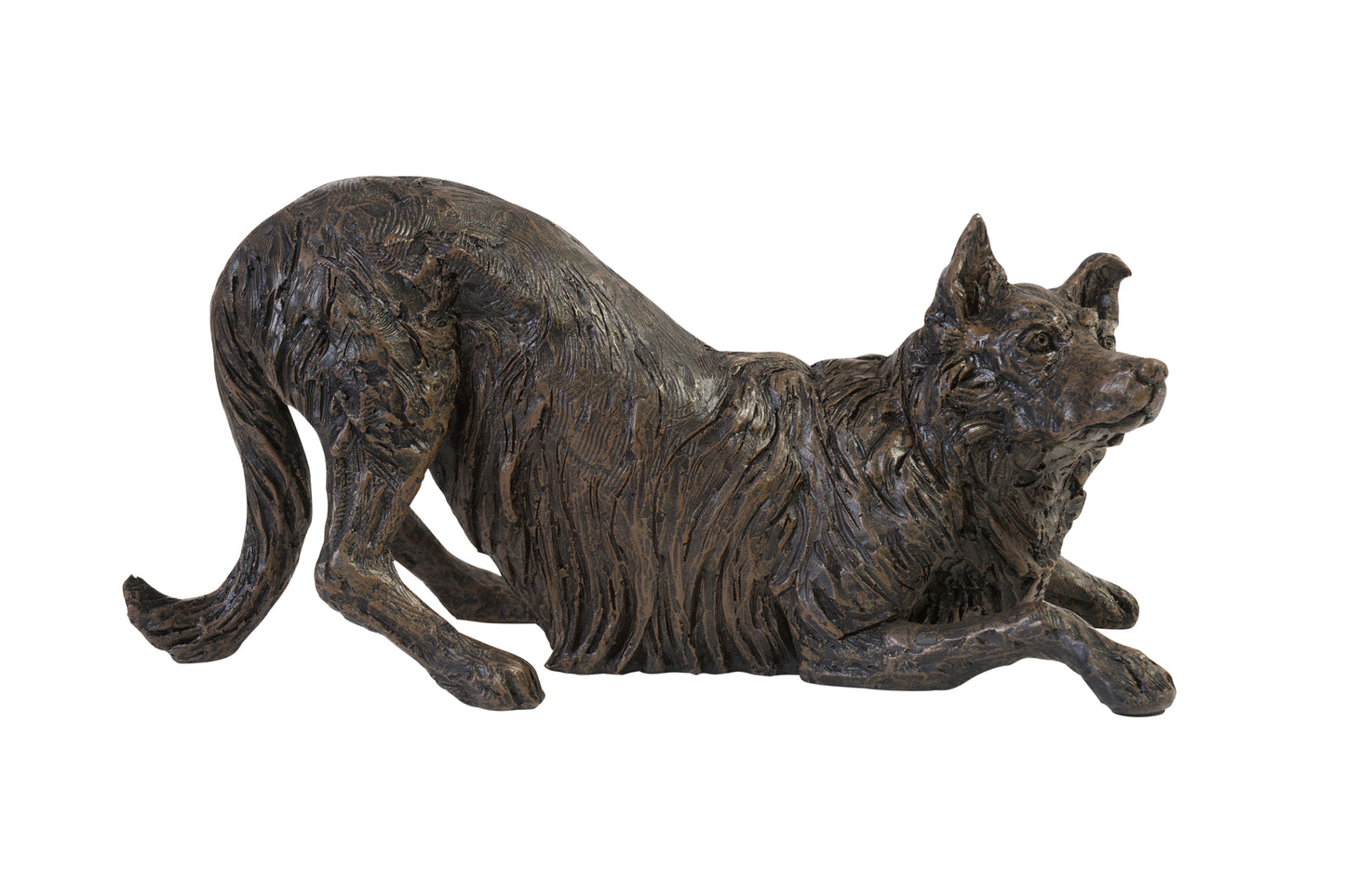 Pet Urn - Border Collie Figurine Pet Urn