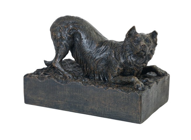 Pet Urn - Border Collie Figurine Urn - Compact Size