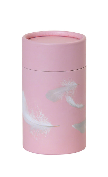 Scatter Tube - Feather On Pink