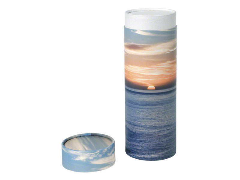 Scatter Tube - Ocean Sunset Design