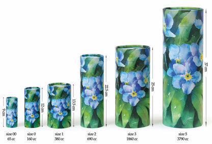 Scatter Tube Forget Me Not design