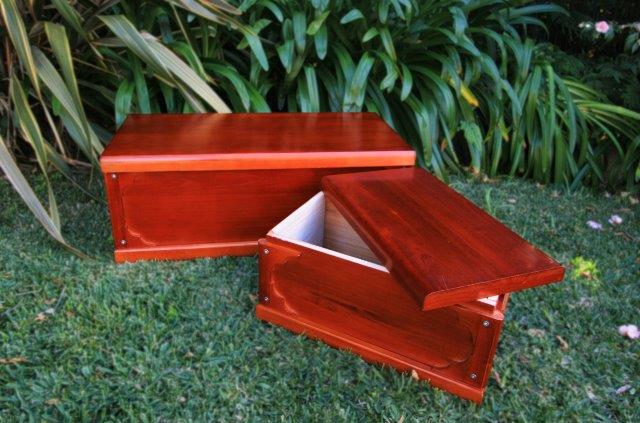 Pet Casket Coffin - Timber