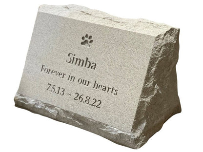 Large Natural Sandstone Headstone / Marker