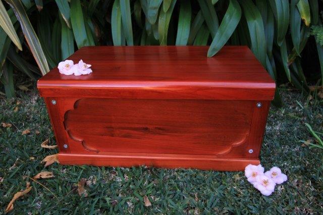 Pet Casket Coffin - Timber